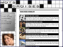 Aperu du site Mots-croises.ch