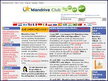 Aperu du site Mandrakelinux : un Linux convivial pour les serveurs et le bureau