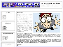 Aperu du site E-blackjack.net - Le blackjack en ligne