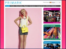Aperu du site Primark France - vtements, mode, articles dco, catalogue Primark