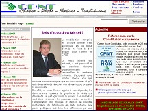 Aperçu du site CPNT - Chasse Pêche Nature Traditions