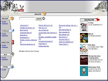 Aperu du site Portail Flash : jeux, animations Flash, tutoriaux Flash MX et MX 2004