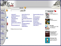 Aperçu du site Portail Flash : jeux, animations Flash, tutoriaux Flash MX et MX 2004