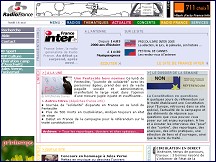 Aperçu du site France Inter, la radio généraliste de Radio France