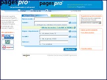 Aperu du site Les Pages Pro - annuaire des entreprises et des professionnels