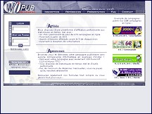Aperçu du site WiPub - Web Indépendant Publicité