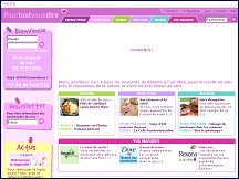 Aperçu du site Recettes de cuisine Pourtoutvousdire