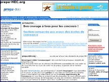 Classes pr�paratoires aux Grandes Ecoles de Commerce, pr�pa HEC