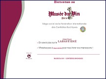 Aperçu du site Musée du Vin à Paris