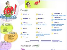 Aperçu du site ABC-shopping - annuaire malin boutiques e-commerce