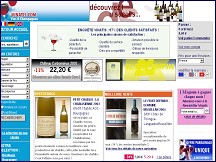 Aperçu du site Vinatis.com - vente en ligne des vins et champagnes