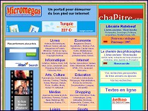 Aperçu du site Micromegas