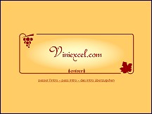 Aperçu du site ViniExcel - Vente des Grands Vins des régions francaises