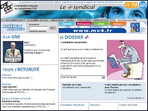 Aperçu du site CFE-CGC : syndicat cadres, droit des cadres et actualité sociale