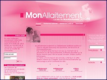 Aperu du site Monallaitement.com - Tout sur l'allaitement