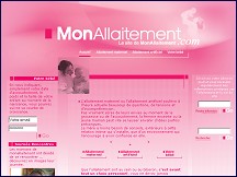 Aperçu du site Monallaitement.com - Tout sur l'allaitement