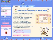 Aper�u du site Yamababy.com - le site Internet de votre b�b�