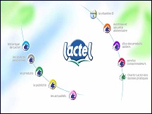 Aperçu du site Lactel.fr - L'essentiel est dans Lactel