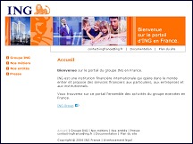 Aperçu du site ING France