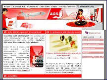 Aperçu du site Ags-demenagement.com - Pour déménager en toute sérénité