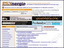 PSYnergie, toute la psychologie sur le web