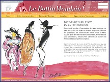 Aperçu du site Bottin Mondain