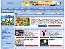Aper�u du site ClickGames - t�l�chargez gratuitement vos jeux vid�o