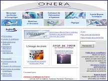 Aperu du site Onera.fr - Recherche arospatiale