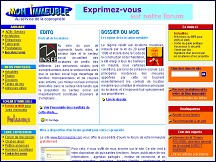 Aperçu du site Mon-immeuble - guide de la copropriété