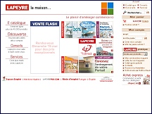 Aper�u du site Lapeyre