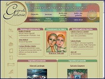 Aper�u du site La Grande Gal�rie - galerie d'art, carrefour des artistes peintres