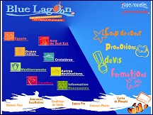 Aper�u du site Blue Lagoon - sp�cialiste du voyage de plong�e