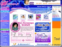 Aperu du site Horoscope.fr - dcouvrez le monde de l'astrologie