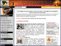 Aperu du site Baguerra.com - Produits pour sportifs