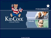 Aperçu du site Kidcool-shop.com - Vêtemens pour enfants 2-10 ans