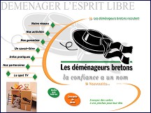Aperu du site Les Dmnageurs Bretons: La Confiance a un nom