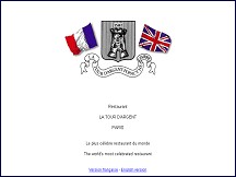 Aperçu du site La Tour d'Argent - restaurant gastronomique parisien