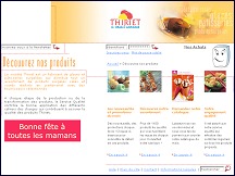 Aperu du site Thiriet.com - Le surgel gourmand