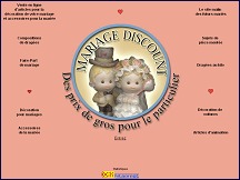 Vente en ligne d'articles de d�coration de mariage et accessoires de mari�e.