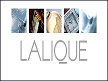 Aperçu du site Lalique - bijoux, cristal, montres
