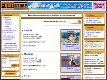 Aperçu du site QuizStory.com