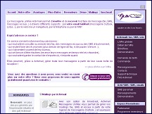 Aperu du site Activmail - messagerie unifie fax, sms et messages vocaux par email
