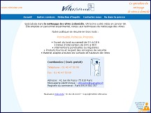 Aperçu du site Vitrissimo - le spécialiste du nettoyage de vitres à domicile