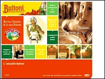 Aperu du site Buitoni.fr - ptes, sauces et plats Buitoni