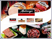 Aperçu du site Madrange, le multispécialiste de la charcuterie supérieure