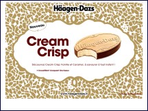 H�agen-Dazs - cr�mes glac�es, glaces, g�teaux glac�s