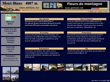 Aperçu du site Mtblanc.net - Mont-Blanc, à 4807 mètres