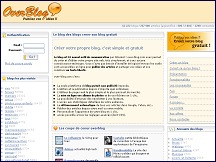 Aper�u du site Over-Blog - le blog des blogs pour cr�er son blog gratuit