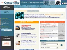 Aperu du site Consultime Freelance Solutions