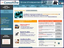 Aperçu du site Consultime Freelance Solutions